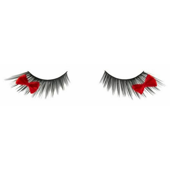 🍒 5/$20 new Ardell Fairy Witch Red Bow Lashes Makeup Costume Halloween Cosplay - Picture 2 of 6